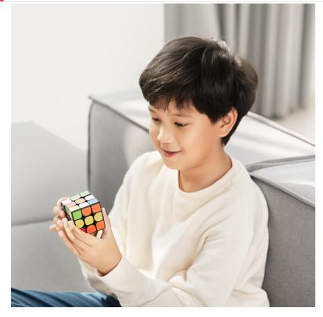 小米 玩具 智能魔方 3D动态图形教学 零基础半天学会跟走30步还原 六轴传感 蓝牙同步 早教益智 商品图3