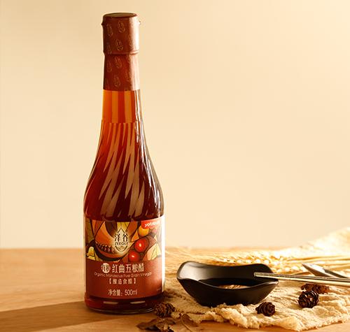 泽谷有机红曲五粮醋 商品图1