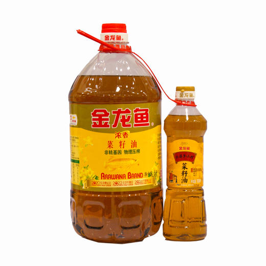 金龙鱼非转基因浓香菜籽油5L 商品图1