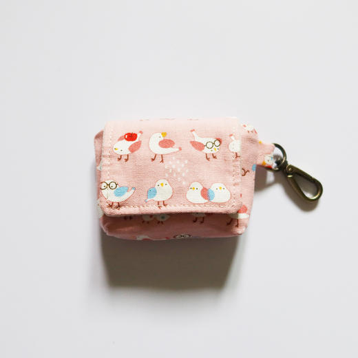 HUJI祤集Snap收纳包插画小鸟 商品图1