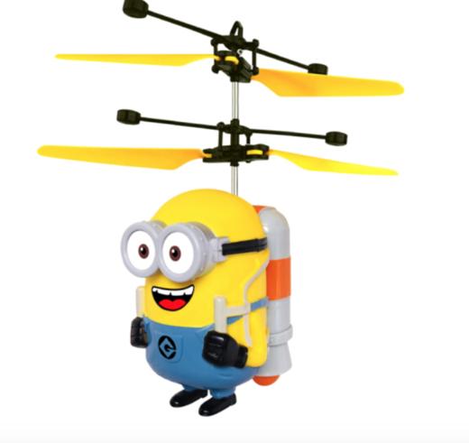 神偷奶爸 小黄人感应飞行器 电影原型亲子互动飞行球儿童玩具 电动遥控玩具TY35 商品图2