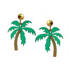 北京仓｜Jennifer Loiselle-Palm Tree-棕榈树 耳环［英国设计师］ 商品缩略图0