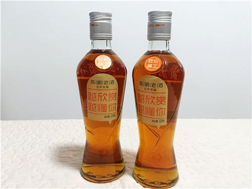 陈峭老酒玻璃瓶装330ML半干 半甜 商品图1