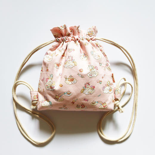 HUGOJIRO糖果BONBON小双肩包插画彩虹独角兽 商品图4