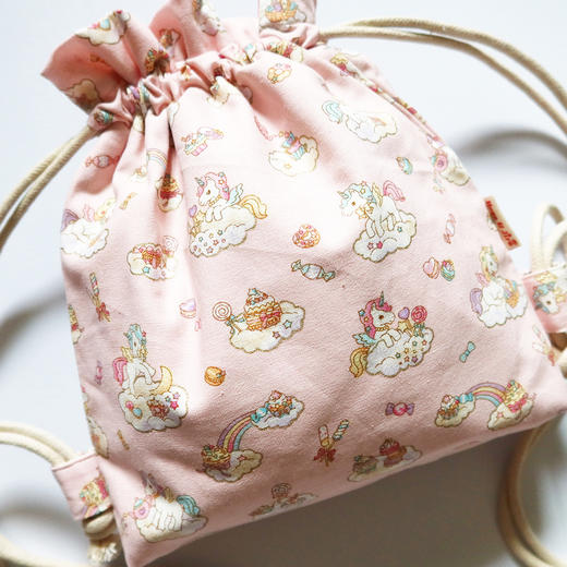 HUGOJIRO糖果BONBON小双肩包插画彩虹独角兽 商品图3