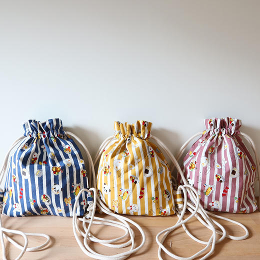 HUGOJIRO糖果BONBON小双肩包插画便当小熊猫 商品图0