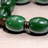和田玉（碧玉-果绿）玉珠手串/17*15mm/10颗 商品缩略图2
