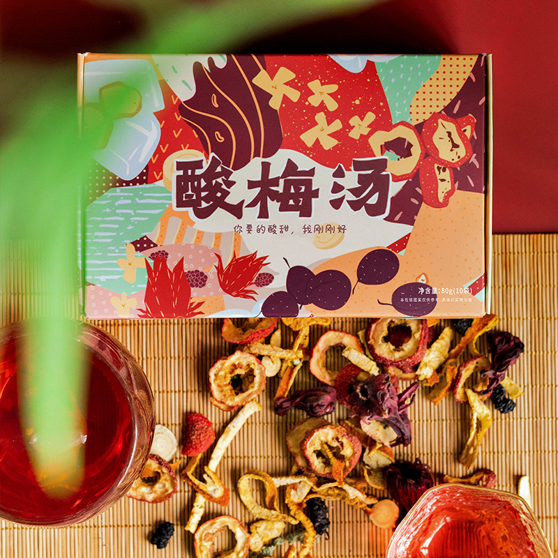 桂花酸梅汤茶包 花果茶原材料包 免煮冲泡