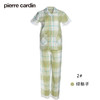 皮尔卡丹线上专供款梦境伊甸园纯棉女式开襟短袖家居服睡衣套装WP240301 商品缩略图3