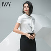 IWY/白色短袖衬衫黑色半裙套装B10236+S10243 商品缩略图1