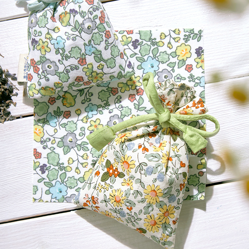 束口香包薰衣草苦荞棉布香包