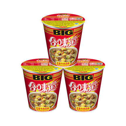 110g日清合味道五香牛肉味大杯面 商品图3