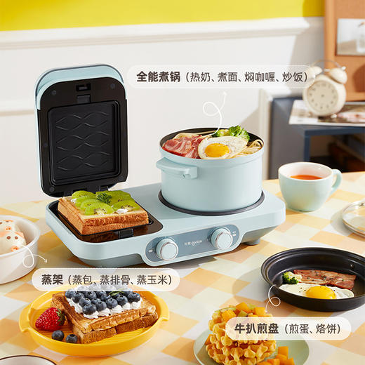 Donlim/东菱 三明治早餐机多功能锅 商品图4