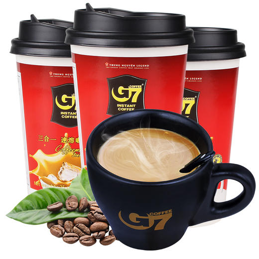 越南进口G7三合一速溶咖啡原味25g 商品图1