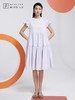 AtelierMissLu—浅熏紫荷花袖蛋糕裙/0000615 商品缩略图4