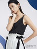 AtelierMissLu—黑色真丝V领吊带/00158 商品缩略图0