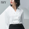 IWY/白色短袖衬衫黑色半裙套装B10234+S10240 商品缩略图8