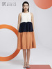 AtelierMissLu—蓝白橘撞色蓬蓬裙/0000603 商品缩略图2
