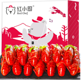 星农联合红小厨 十三香小龙虾 1.5kg 4-6钱/25-38只 净虾750g