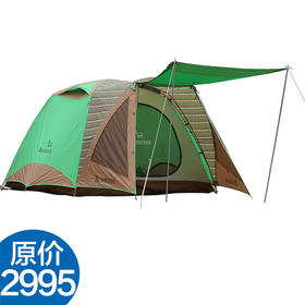 黑鹿 木鹿 帐篷4-5人 家庭自驾游 防风雨 露营 驿站一室一厅