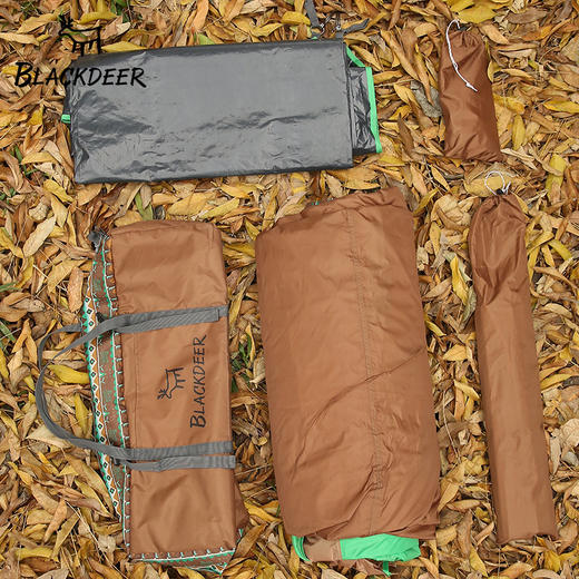 黑鹿 木鹿 帐篷4-5人 家庭自驾游 防风雨 露营 驿站一室一厅 商品图3