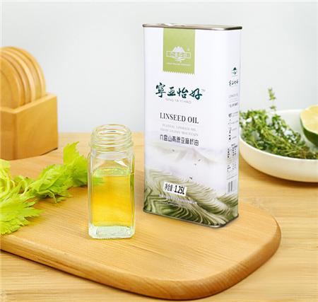 宁亚怡好亚麻籽油（一级）家庭装1.25L 商品图0