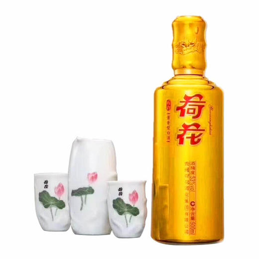 金荷花（礼盒）500ml 酱香型白酒 商品图2