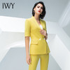 IWY/黄色五分袖西服长裤半裙套装C10226+P10226 商品缩略图1