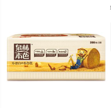 泉林本色抽纸 200抽*15包 商品图3