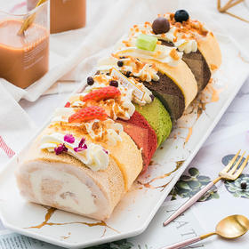 【A拼瑞士卷】芒果/蓝莓/肉松/奥利奥/抹茶/红丝绒/芝士肠/恶魔口味