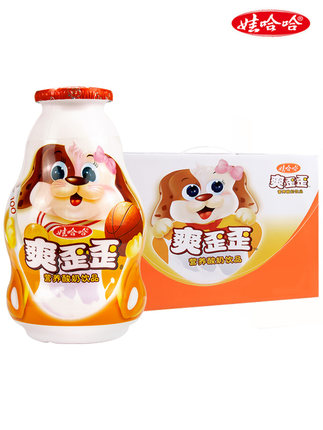 娃哈哈爽歪歪酸奶饮品整箱200g*24瓶