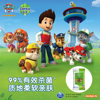滴露Dettol卫生湿巾10片*8包 杀菌99% 小包除菌湿纸巾儿童随身旅行 商品图3