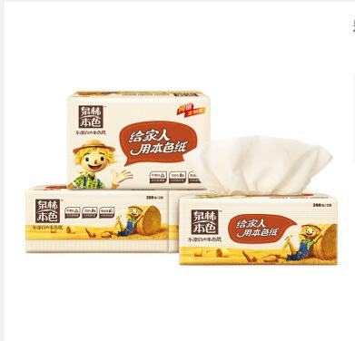 泉林本色抽纸 200抽*15包 商品图1