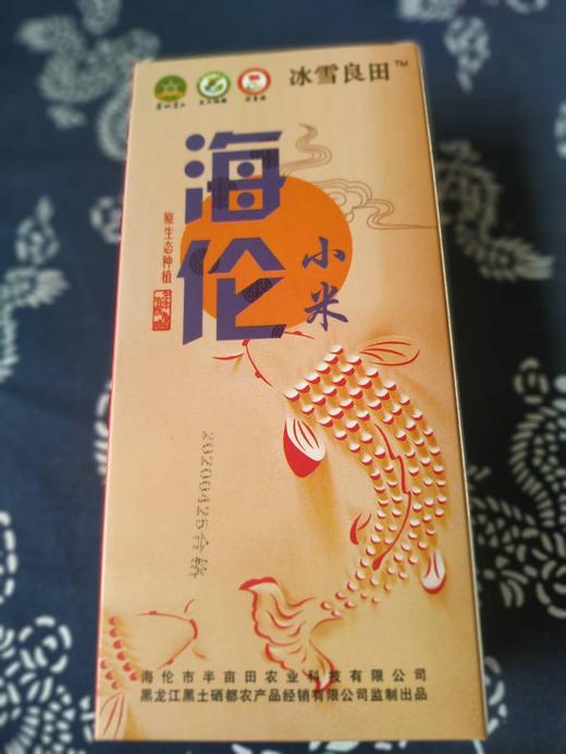 海伦县半亩田富硒小米3kg 商品图1