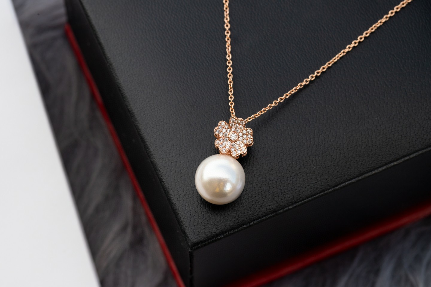 【06man40071651701 御本木珍珠项链】