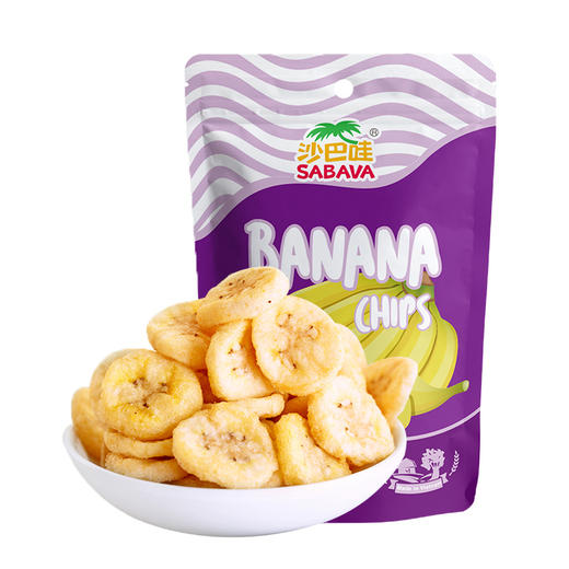 沙巴哇香蕉脆片100g 商品图0