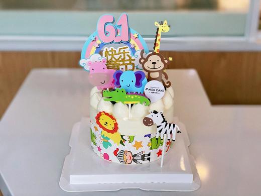 【动物世界鲜果乳脂蛋糕】 商品图3