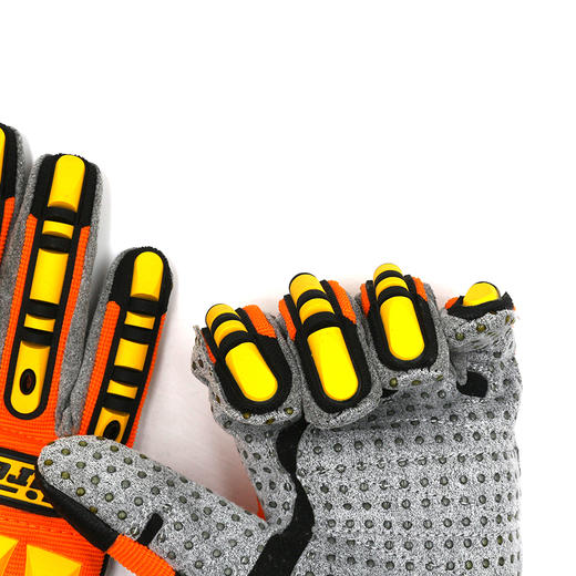 防砸手套机械手套防砸防挤压掌心减震手套战术骑行救援防割手套 商品图11