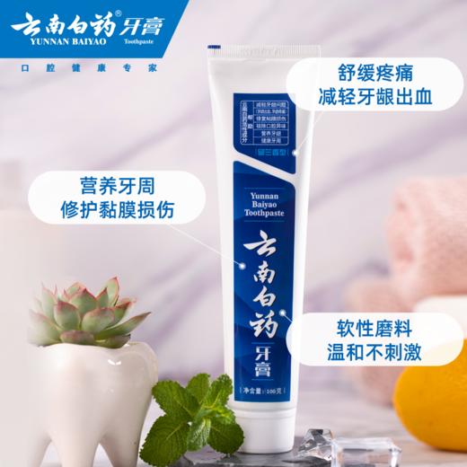 云南白药牙膏留兰香型100g 商品图1