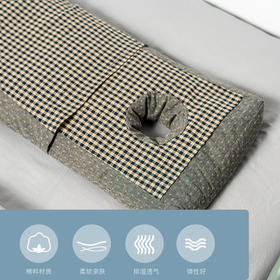 怀府街怀菊花荞麦枕双洞枕 护耳枕头 枕芯带孔成人护颈枕