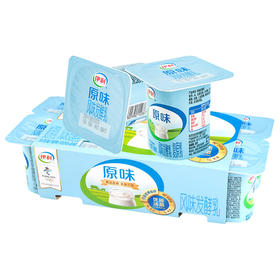 伊利味浓风味发酵乳连杯100克×8杯-原味