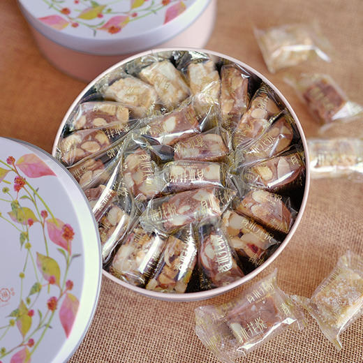 【4月7日开始陆续发货】【五福太妃糖】200g | 丝滑糖果包裹香脆果仁｜ 海盐杂果仁×夏威夷果仁奶茶×咖啡榛子x杏仁焦糖x椰子腰果 家庭/办公/下午茶多口味分享-默认不配手提袋 商品图1