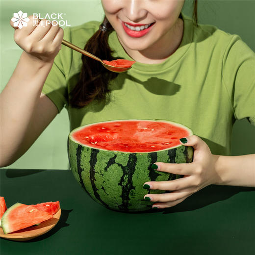 【赠限量西瓜扇子】西瓜波波蛋糕,优选早佳8424西瓜,甘甜 爽口 会爆汁