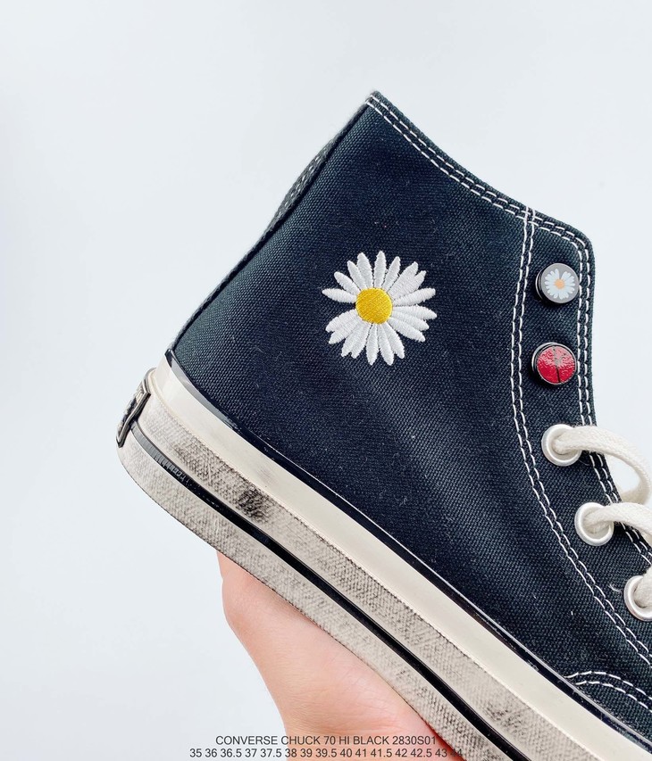 匡威peaceminusone x converse chuck 1970s权志龙联名匡威高帮小雏菊