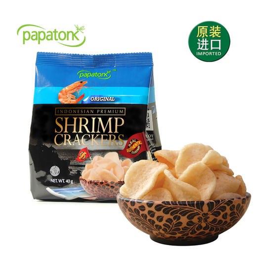 啪啪通虾片原味40g 商品图0