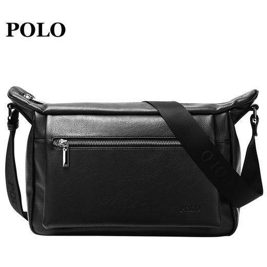 polo单肩包男斜挎包男士包包新款时尚潮流简约休闲防泼水轻便男包