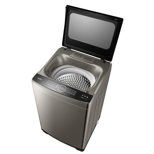 惠而浦 朗净系列10公斤 全自动波轮家用洗衣机 高温加热洗桶除菌DD变频电机WVD101521BRG流沙金 商品图3