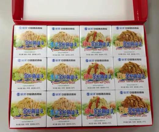 红金枪百景鱼罐头礼盒 商品图1