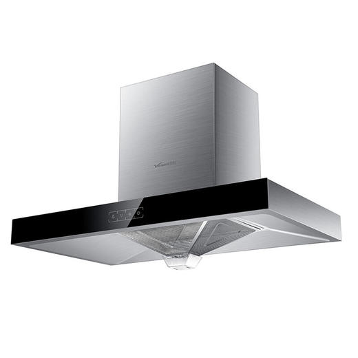 万和 CXW-200-X05H1大吸力大尺寸欧式触摸顶吸油烟机 浅灰色 商品图2