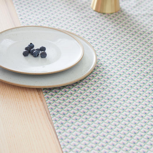 茶几桌旗全棉材质日式凌云纹条旗茶几旗 商品图2